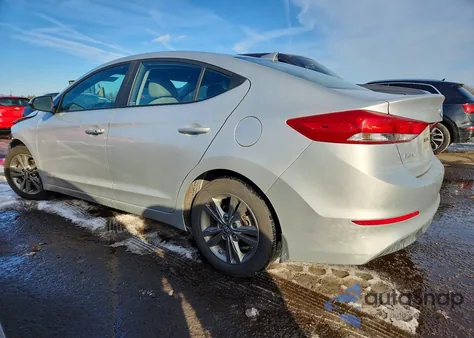 2018 Hyundai Elantra Sel from USA, damaged, VIN 5NPD84LF8JH287366